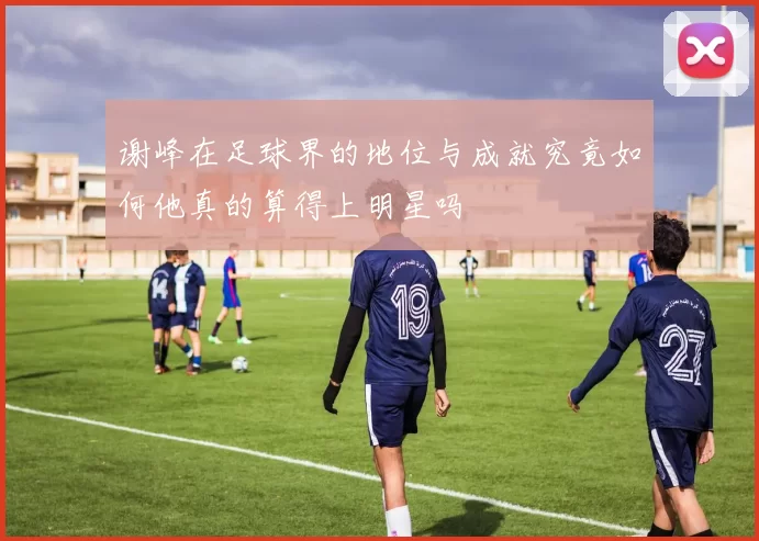 谢峰在足球界的地位与成就究竟如何他真的算得上明星吗