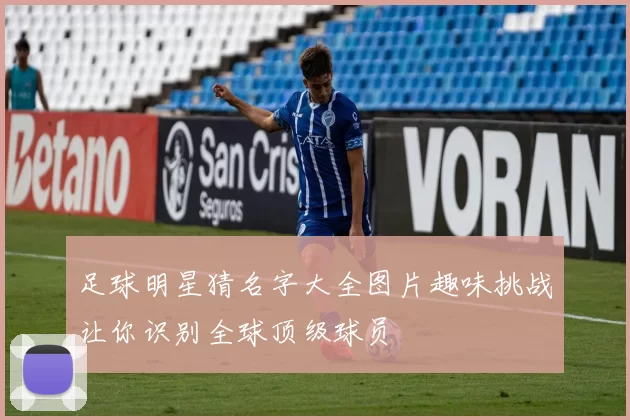 足球明星猜名字大全图片趣味挑战让你识别全球顶级球员