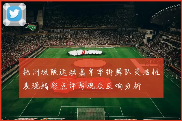 杭州极限运动嘉年华街舞队灵活性表现精彩点评与观众反响分析